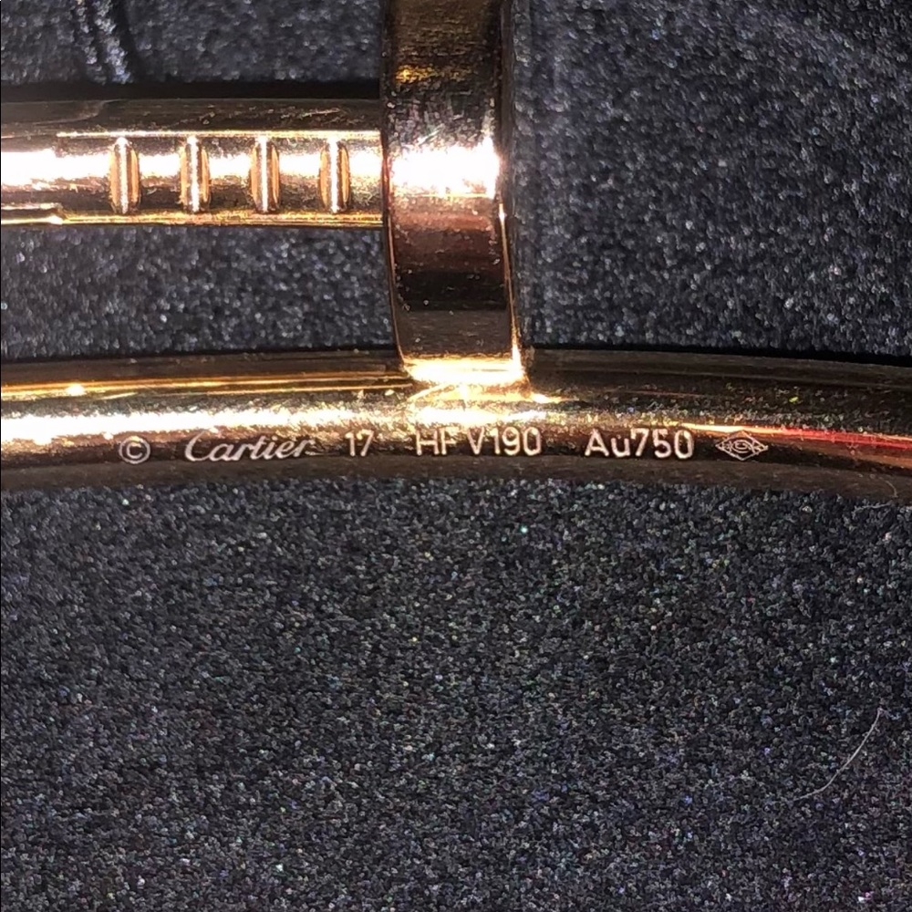 Cartier Jus Un Clou Bracelet - Size 17 - Picture 11 of 11